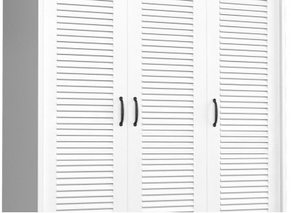 Kleiderschrank Art déco Stil Schränke Weiß Landhaus Möbel Schlafzimmer Schrank